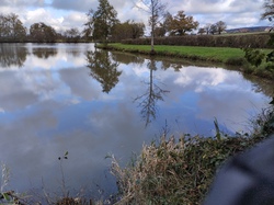 Nettoyage de l'étang batardeau
